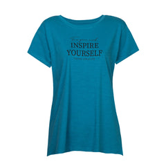 ΓΥΝΑΙΚΕΙΟ ΒΑΜΒΑΚΕΡΟ ΜΠΛΟΥΖΑΚΙ ΜΕ ΚΟΝΤΟ ΜΑΝΙΚΙ ΜΕ ΣΤΥΠΩΜΑ - INSPIRA