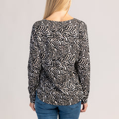 VIVA - ΓΥΝΑΙΚΕΙΟ ΜΠΛΟΥΖΑΚΙ ΜΕ ΜΑΚΡΥΜΑΝΙΚΑ ΑΠΟ 100% ΒΑΜΒΑΚΙ