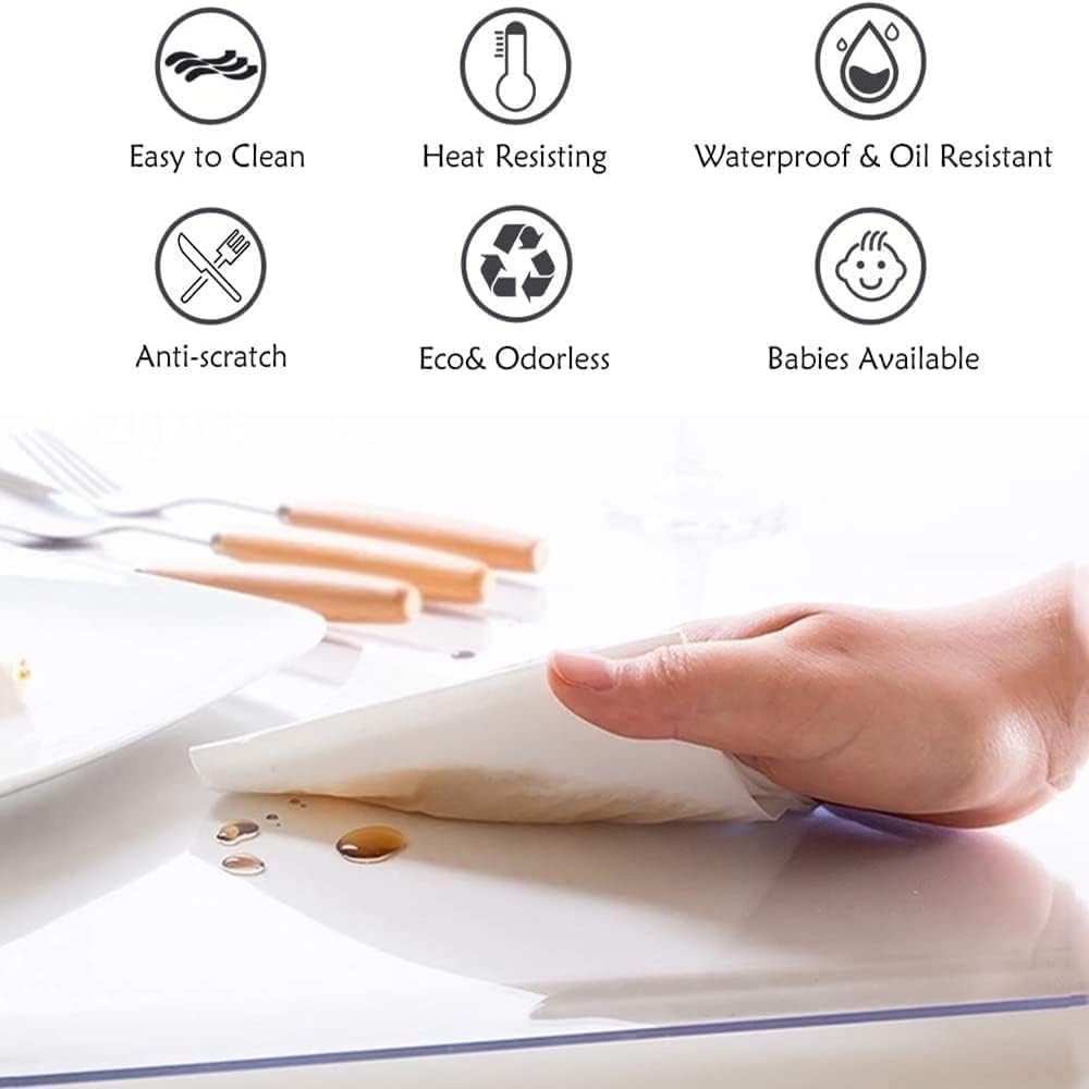 CLEARSHIELD™ - ΠΛΑΣΤΙΚΟ ΚΑΛΥΜΜΑ ΤΡΑΠΕΖΙΟΥ (90cm x 160cm)