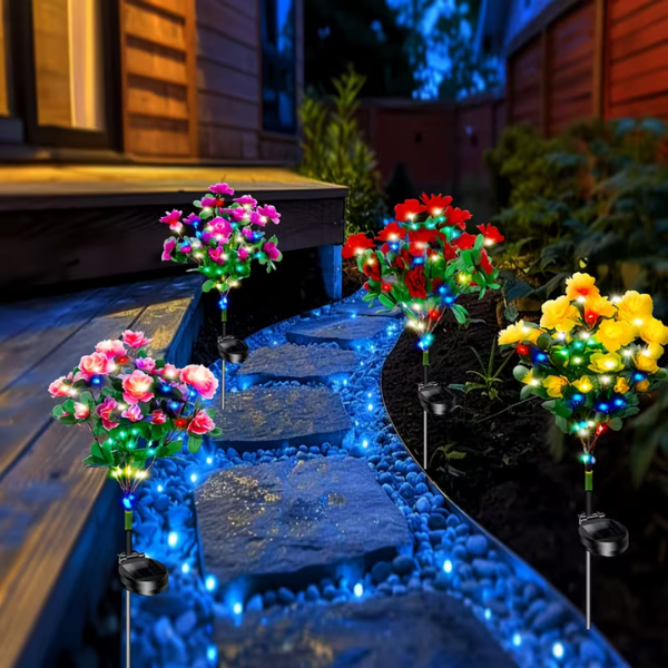 FLORABRIGHT™ – ΗΛΙΑΚΟ ΦΩΤΙΣΤΙΚΟ ΚΗΠΟΥ ΣΕ ΣΧΗΜΑ ΛΟΥΛΟΥΔΙΟΥ