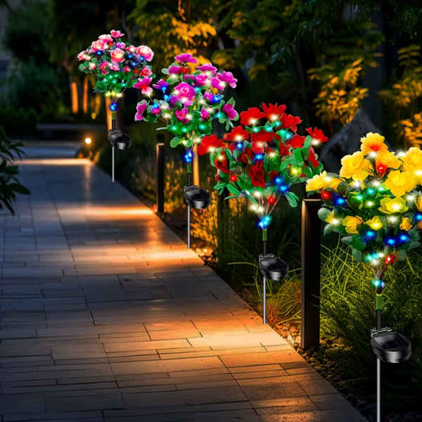 FLORABRIGHT™ – ΗΛΙΑΚΟ ΦΩΤΙΣΤΙΚΟ ΚΗΠΟΥ ΣΕ ΣΧΗΜΑ ΛΟΥΛΟΥΔΙΟΥ