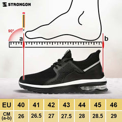 STRONGON® - ΕΝΙΣΧΥΜΕΝΑ ΑΝΘΕΚΤΙΚΑ ΑΝΔΡΙΚΑ ΥΠΟΔΗΜΑΤΑ ΜΕ ΑΤΣΑΛΙΝΟ ΜΠΡΟΣΤΙΝΟ ΜΕΡΟΣ